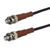 bodateng LIHUA 1Pcs RG58 SHV 5000V 5KV RP-BNC Male Ja-ck to RPBNC Male Ja-ck High Voltage Connector Coaxial Pigtail Cable 12inch~10M(2FT (60CM)) view 2