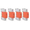 4Pcs 1P Protective Device DIN Rail Mounting SPD House Arrester Protector AC 420V RMU1C20/40/60 (Imax: 20kA) view 1