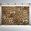 10x6.5ft Leopard Print Backdrop Cheetah Gold Brown Black Spots Prints Photography Background Leopard Pattern Adults Birthday Lady Bachelorette Party Banner Decorations Photo Booth Props view 3