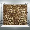 10x6.5ft Leopard Print Backdrop Cheetah Gold Brown Black Spots Prints Photography Background Leopard Pattern Adults Birthday Lady Bachelorette Party Banner Decorations Photo Booth Props view 4