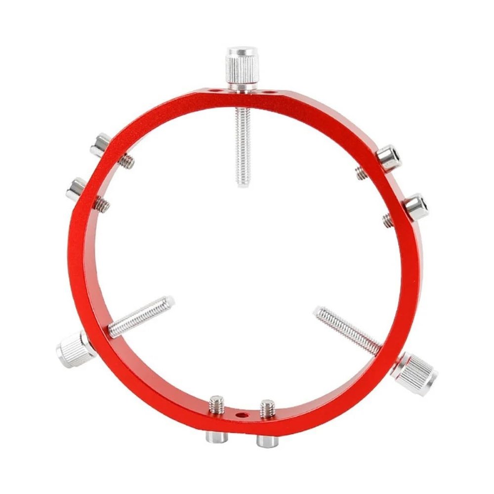 Fixable Camera Lens 90/100/110/120/130mm Three-Point Ring Red Astronomical Telescope Accessories(130mm)