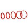 Fixable Camera Lens 90/100/110/120/130mm Three-Point Ring Red Astronomical Telescope Accessories(130mm) view 3