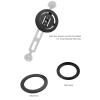 Aluminum Single M67 M52 Underwater 67mm 52mm Lens Mount Holder for and Wide Angle Lenses, M67 view 2