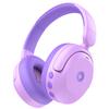 iClever BTH20 Active Noise Cancelling Headphones for Kids, 60H Play Time,Type C Fast Charging,Safe Volume 80dBA,Bluetooth5.4,Award-Winning Kids Headphones Wireless for iPad Tablet Airplane,Purple view 1