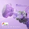 iClever BTH20 Active Noise Cancelling Headphones for Kids, 60H Play Time,Type C Fast Charging,Safe Volume 80dBA,Bluetooth5.4,Award-Winning Kids Headphones Wireless for iPad Tablet Airplane,Purple view 4
