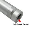 Extension Pole Adjustable Telescopic Rod Extendable Pole Section for Trimble Rotating GPS Antenna RTK GNSS Surveying Prism Line Laser & More, 5/8 Male to Female Thread with Hexagon Thread (5) view 3