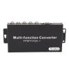 1080P HD Multimedia Interface Converter, YPbPr VGA to HD Converter Adapter for HDTV Projector Display, Plug and Play Setup, 2 Keys for Resolution Switching (US Plug) view 3