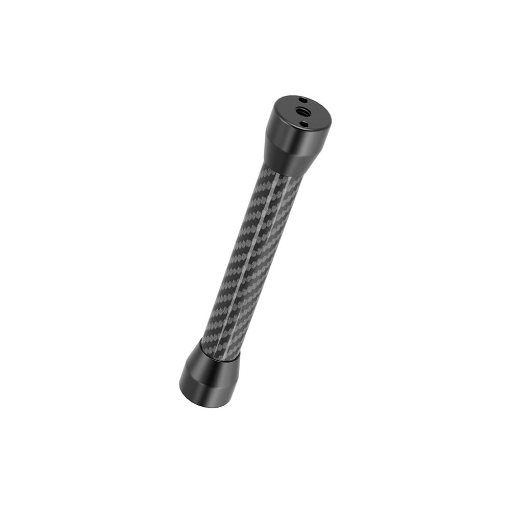 BGNing Reinforced Camera Extension Rod Carbon Fiber Tube 1/4 ARRI-Standard Positioning Hole Compatible with ACTIN5PRO/Hero13/OSMO 360 Monopod DSLR Camera (Type 2)