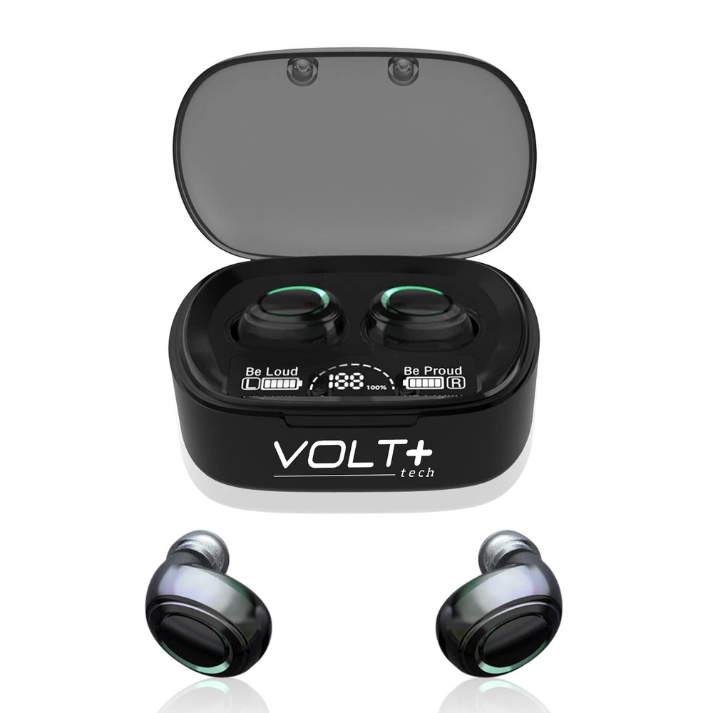PRO Bluetooth 5.3 Earbuds Compatible with Motorola Moto G Power/Moto G/Stylus /5G/2025/2024/2023 +36 Hr Use/ 2000mAh PowerCase/ IPX4 Waterproof/Noise Reduction/Quad Mic