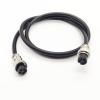 1.64 ft GX16 5 Pin Double Female Cable, GX16 5Pins Female to Female Head Aviation Cordset Electrical Connector Panel Mount Circular Metal Adapter Cordset for Ships 7A 125V 20AWG (0.5meter) view 1