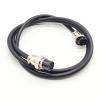 1.64 ft GX16 5 Pin Double Female Cable, GX16 5Pins Female to Female Head Aviation Cordset Electrical Connector Panel Mount Circular Metal Adapter Cordset for Ships 7A 125V 20AWG (0.5meter) view 2