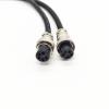 1.64 ft GX16 5 Pin Double Female Cable, GX16 5Pins Female to Female Head Aviation Cordset Electrical Connector Panel Mount Circular Metal Adapter Cordset for Ships 7A 125V 20AWG (0.5meter) view 3