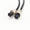 1.64 ft GX16 5 Pin Double Female Cable, GX16 5Pins Female to Female Head Aviation Cordset Electrical Connector Panel Mount Circular Metal Adapter Cordset for Ships 7A 125V 20AWG (0.5meter) view 4