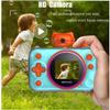 Camera for Kids Instant Print, 2" 1080P 32G HD Camera for Kids with Film, Best Christmas Birthday Gifts for Boys Girls Age 3-12, Portable Toy for Girls Boys (Blue) view 3