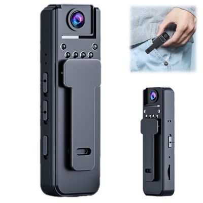 HD Body Worn Camera, High Definition Portable Camcorder, Wearable Night Vision Video Recorder, Loop Recording, Back Clip for Traveling, Driver, Delivery Man, Lecture Recording, Serving Jobs (1)