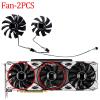Graphics Card for RTX 3060 3070 3070Ti 3080 3080Ti 3090 87MM GA92S2U 75MM GA82S2U Replacement Graphics Card GPU Fan(Fan - 2PCS) view 2