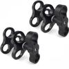 Sea frogs Triple Ball Clamp Diving Camera Mount, Aluminum Underwater Photography Bracket, Black view 1