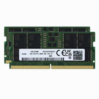 Factory Original 32GB (2x16GB) Compatible for ASUS ExpertBook B5 B5604 (13th Gen Intel/Ultra), B5604CMA Laptop DDR5 5600MHz PC5-44800 SODIMM 1Rx8 CL46 1.1v Notebook Memory Module Upgrade RAM Adamanta