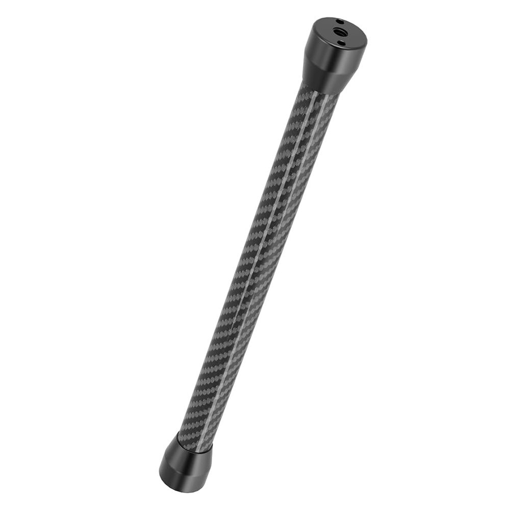 BGNing Reinforced Camera Extension Rod Carbon Fiber Tube 1/4 ARRI-Standard Positioning Hole Compatible with ACTIN5PRO/Hero13/OSMO 360 Monopod DSLR Camera (Type 1)