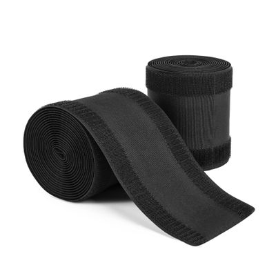 19.69ft Carpet Cord Cover for Wire on Floor Cord Covers, Cable Floor Strip Black Floor Cord Hider Wire Cover for Home Office Commercial Space, 2 Pack