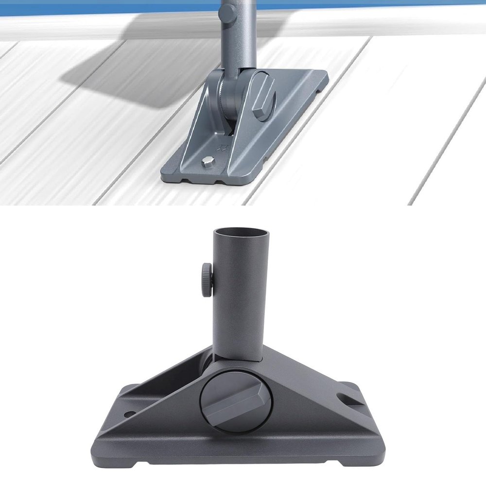 Fabater Roof Bracket, Angle Adjustable Aluminium Alloy Pole Mount Adapter Mounting Kit for Gen2 V2 Antenna, Pipe Adapter Mount kit, Pole Mounting , Enhanced Stability