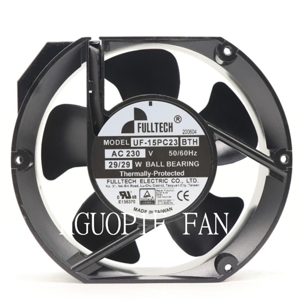 HGUOPIE for FULLTECH UF-15PC23 BTH axial Fan AC 230V 172X150X51mm 29W Cabinet Cooling Fan