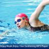 Swimming MP3 Player, 8GB HiFi Lossless Sound Water Proof Music Player, Underwater MP3 Music Player with Headphones for Swimming, Running Jogging view 2