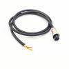 1.64 ft GX16 4 Pin Single Female Cable, GX16 4Pins Female Head Aviation Cordset Electrical Connector Panel Mount Circular Metal Adapter Cordset for Ships 7A 125V 20AWG (0.5meter) view 1