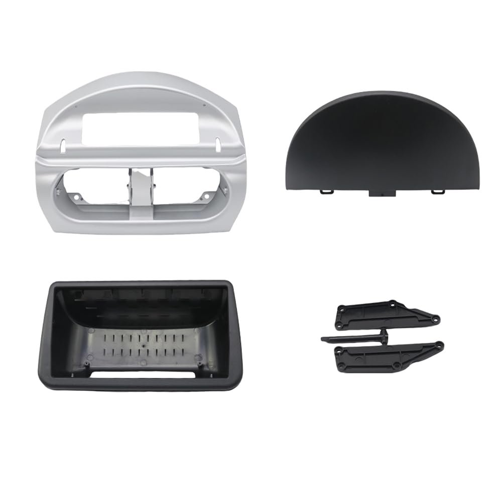 9 Inch Car Frame Fascia Adapter Canbus Box Decoder Android Radio Dash Fitting Panel Kit for Opel Combo Corsa Tigra (Only Frame)
