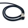 16.4 ft GX16 10 Pin Single Female Cable, GX16 10Pins Female Head Aviation Cordset Electrical Connector Panel Mount Circular Metal Adapter Cordset for Ships 5A 125V 24AWG (5meter) view 3