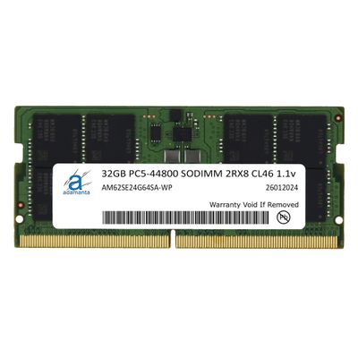 Adamanta 32GB (1x32GB) Compatible for Lenovo K14 Gen 2 Laptop DDR5 5600MHz PC5-44800 SODIMM 2Rx8 CL46 1.1v Notebook Memory Module Upgrade RAM