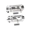 EUVAROMEX 12pcs Door Safety Bolt Door Locks Cabinet Locks for Door Reinforcement Lock Latches Handles Door Knobs Gate Latch Sliding Door Lock Hanger Gate Lock Door Safety Lock Silver/4777 view 4
