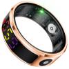 Smart Ring for Men Women's Smart Ring Men with Display Gesture Control Heart Rate Monitor Sleep Tracker Fitness Tracker Pedometer Calories Step Counter Compatible with iOS/Android Wireless Charging view 1