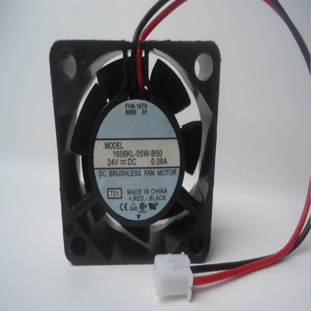 1606KL-05W-B50 DC24V 0.08A 2-Wire Inverter Cooling Fan 40x40x15mm 4cm