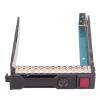 Ylwxzenith 2.5in SAS HDD Tray Caddy, Hard Drive Adapter Bracket for HP Servers, Stable and Sturdy Design, Easy Installation with 4 Screws, Keeps Data Safe view 2