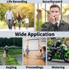 HJBDGS Body Camera 128GB, 4K 30FPS Action Camcorder, Hands Free Sports Camera with Magnetic Back Clip, Mini Body Cam POV Records with Audio and Video Recording for Traveling Cycling Vlogging view 4