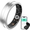 CNBRO Smart Ring Ultra Narrow Sleep Heart Rate Monitor Ring Blood Pressure Health Fitness Tracker Step Counter Calories Waterproof Remote Camera Smart Rings for Men Women Anillo Inteligente view 1