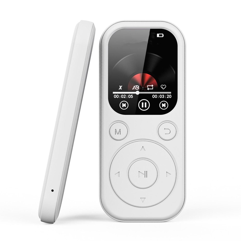Bluetooth 5.4 MP3 Player with HiFi Speaker, 2.01 inch Screen Portable MP3 Music Player Voice Recorder Up to 128G TF Card for Kids