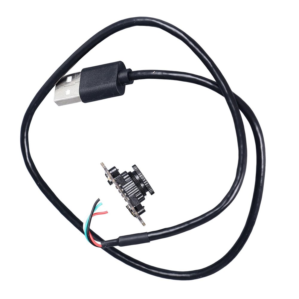 JTLB 2MP Camera Module 72 Degree without Distortion Manual Focusing USB Cable Camera for Laptop Integrated in Analogue Microphone