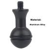 Rigdance 20mm Ball Mount with 1/4"-20 Screw for Bulletpoint Mounting Solutions, 20mm Double Socket Arm, Aluminium view 2