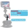 Rigdance 20mm Ball Mount with 1/4"-20 Screw for Bulletpoint Mounting Solutions, 20mm Double Socket Arm, Aluminium view 3