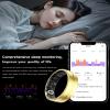 Smart Ring Ultra Narrow Sleep Heart Rate Monitor Ring Blood Pressure Health Fitness Tracker Step Counter Calories Waterproof Remote Camera Smart Rings for Men Women Anillo Inteligente view 4