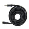 10 FT 3.5mm Male to Female Audio Stereo Extension Aux Cable Black for Headphones view 1