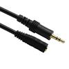 10 FT 3.5mm Male to Female Audio Stereo Extension Aux Cable Black for Headphones view 2