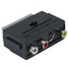 21Pin SCART To 3 RCA Converter RGB Scart to Composite Phono AV TV Audio Adapter view 2