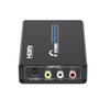 HDMI To 3RCA AV CVBS Composite S-Video R/L Audio Video Converter Adapter 1080P E view 1