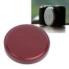 Aluminium Alloy Lens Cover for GR2 GR3 GR3X, Aluminum Lens Cover Protector, with Soft Cotton Interior (Wine Red) view 2