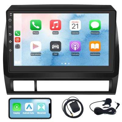 Junsun 5G WiFi 64GB ROM Car Radio for Toyota Tacoma 2005-2015 Support JBL Sound System,Wireless CarPlay/Android Auto,9" HD IPS Display Support Rearview GPS DSP RDS,Upgrade BT 5.0 AM/FM