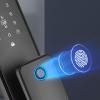 PNAWLLCF Fingerprint Lock, Visible Active Intercom Password, Home Anti-Theft Smart Door Lock view 4