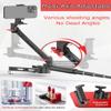 Professional Spinning Camera Rig, 360 Degree Spinner, with 110cm Extendable Pole - Suction Cup Base - Horizontal & Overhead Surround/Close-Up Shooting,Smooth & Quiet view 4